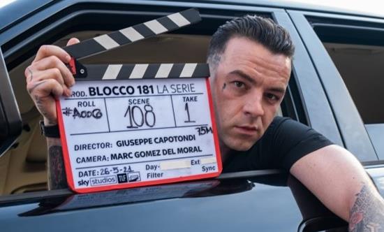 First photos of new Sky new series Block 181 from set of Milan